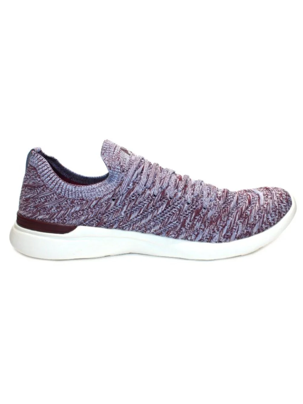 APL Athletic Propulsion Labs Mens Techloom Wave Sneakers Burgundy Forged Blue 12